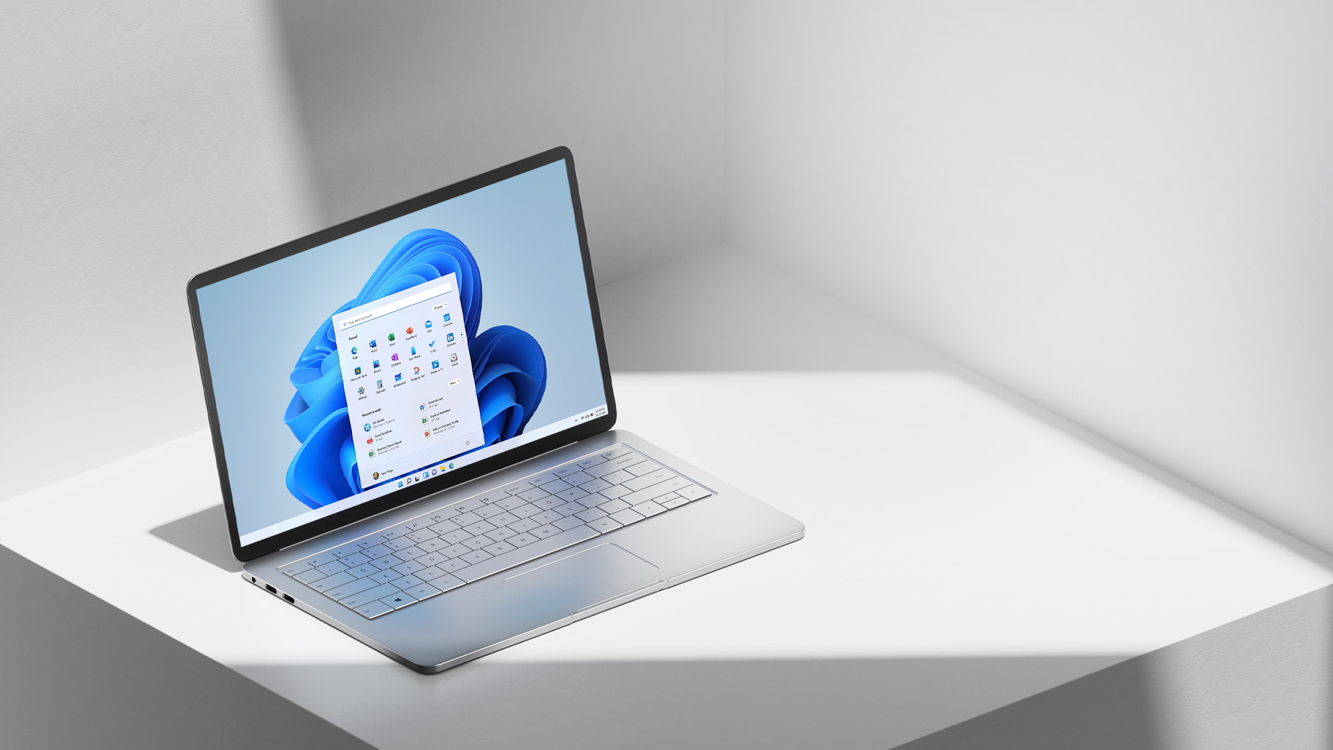 how long should a laptop last - an image of a microsoft surface laptop on a plain white desk