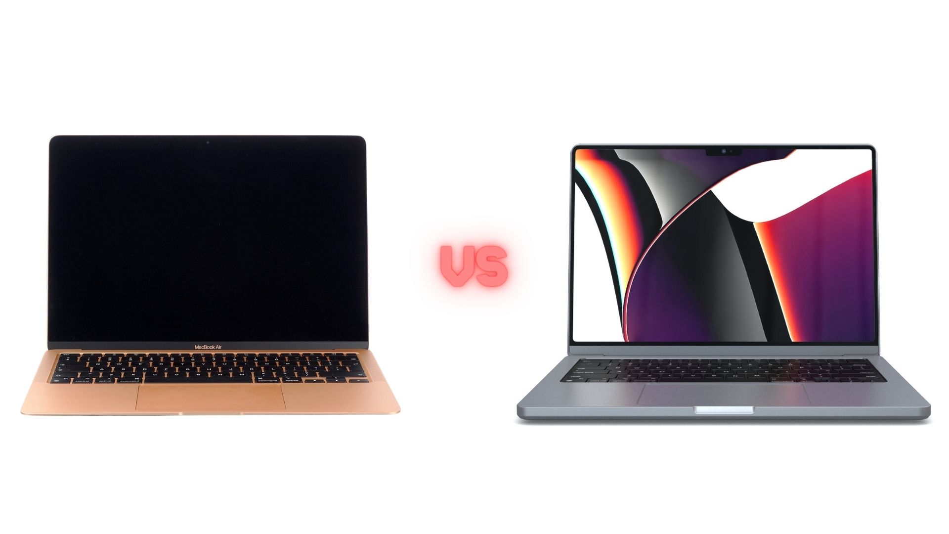 macbook pro vs macbook air matchup
