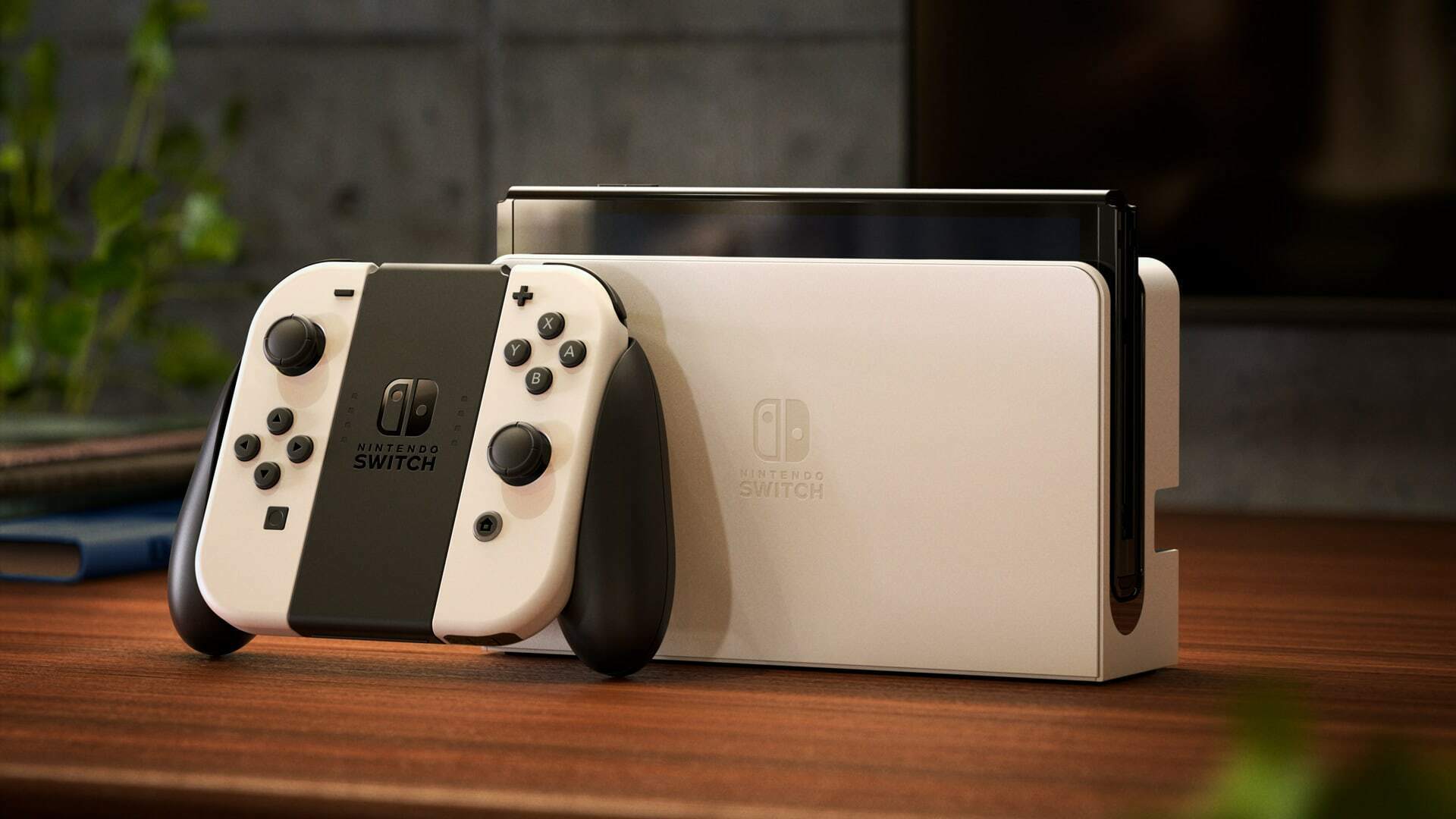 what is oled - the nintendo switch oled in white