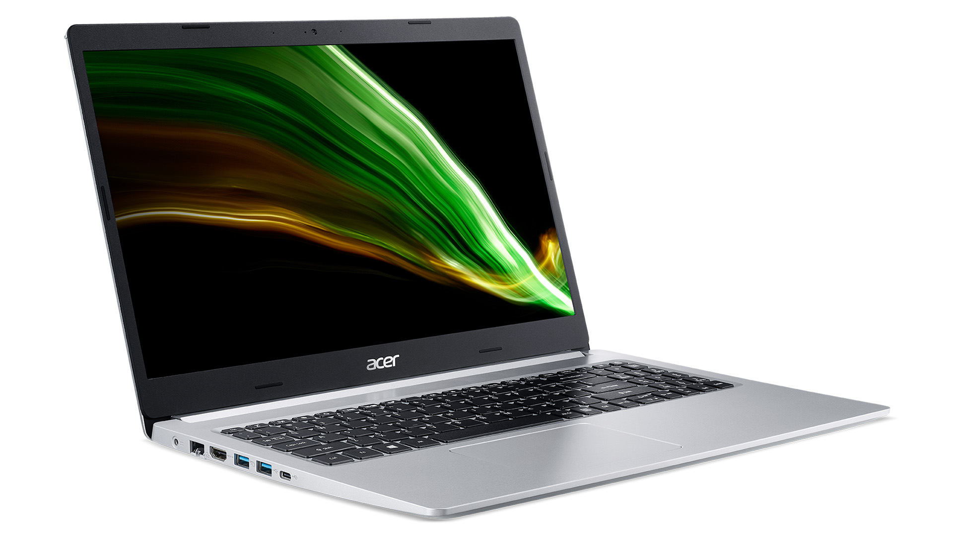 acer aspire 3 review - a shot from the front of the laptop